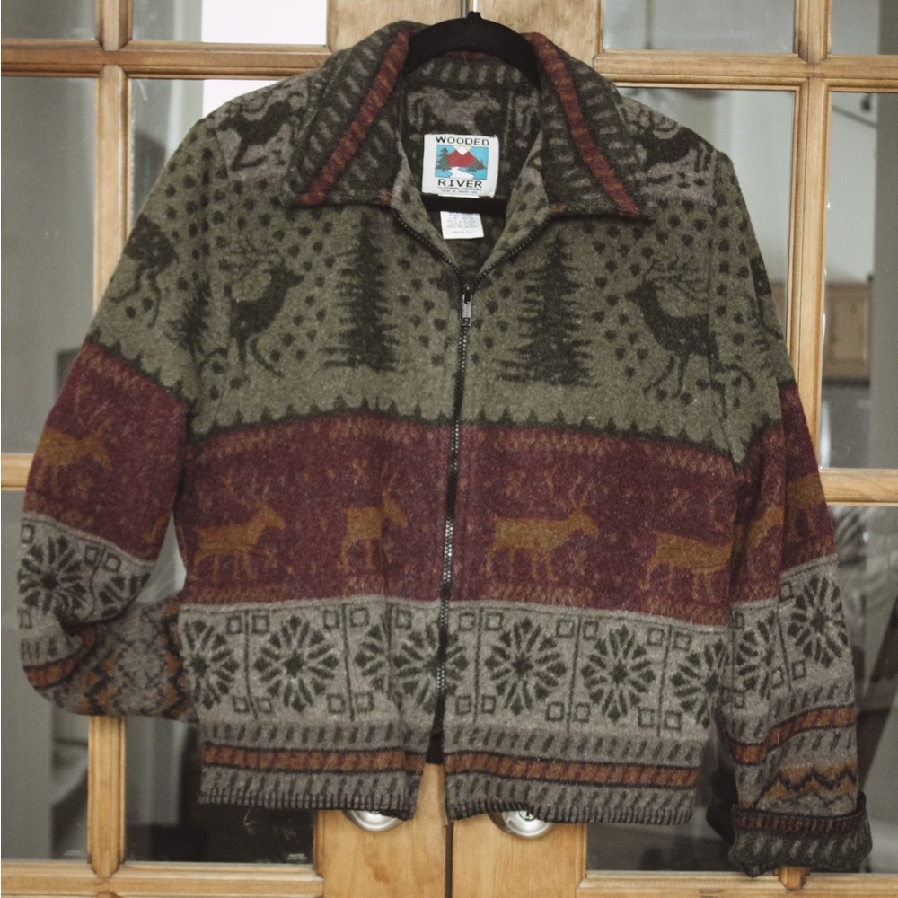 Vintage Wool Blend Sweater